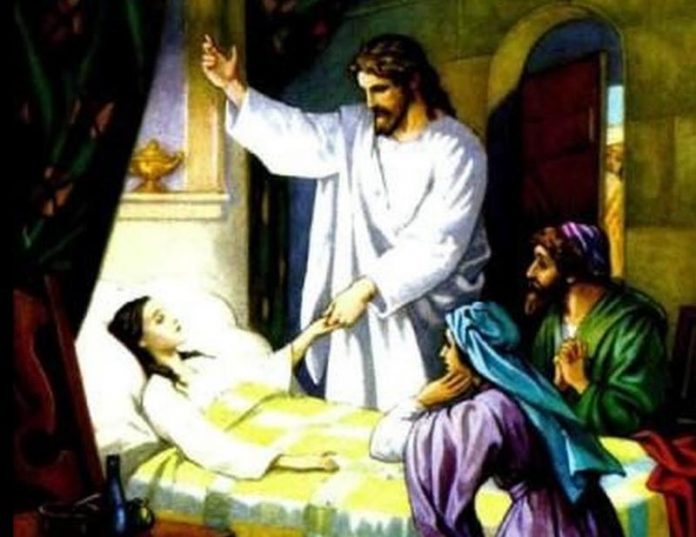 Isus ozdravlja djevojcicu 1