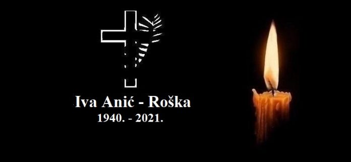 Iva Anic - osmrtnica 1