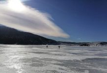 Klizači uživali u čarima zaleđenog Blidinjskog jezera
