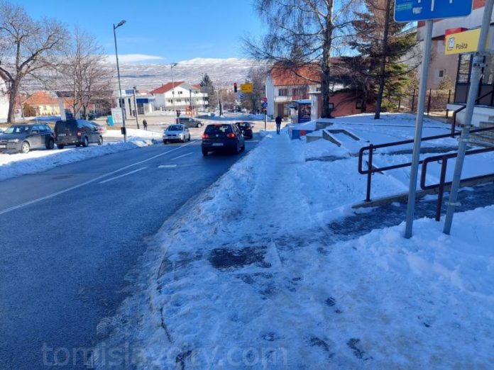 tomislavgrad - zima - posta