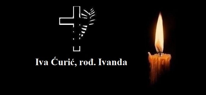 Iva Curic - osmrtnica 1