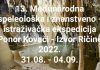 SD Mijatovi Dvori pozivaju na 13. Međunarodnu speleološku i znanstveno – istraživačku ekspediciju Ponor Kovači – Izvor Ričina