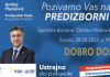 HDZ BiH: Na završnom skupu u Livnu govorit će predsjednik Vlade RH gosp. Andrej Plenković