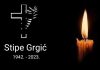 Posljednji ispraćaj Stipe Grgića bit će 8. siječnja na groblju Radoševina