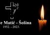 Posljednji ispraćaj Ante Matića – Šošine bit će 3. ožujka u Borčanima