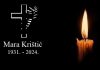 Posljednji ispraćaj Mare Krištić bit će 18. veljače na groblju Radoševina
