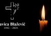 Posljednji ispraćaj Pavice Blažević bit će 15. ožujka na groblju u Blaževićima