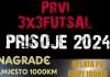 PRISOJE 2024: Prvi 3X3 futstal turnir