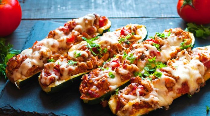 Recept za zapečene tikvice punjene mesom i sirom