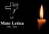 Posljednji ispraćaj Mate Letice bit će 19. rujna u Zagrebu