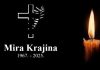 Posljednji ispraćaj Mire Krajina bit će 13. travnja u Tomislavgradu