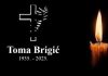 Posljednji ispraćaj Tome Brigića bit će 24. svibnja u Stipanićima