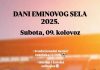 Dani Eminovog Sela i turnir zaselaka