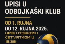 Obavijest o upisima u Odbojkaški klub Delminium