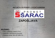 Promet Šarac zapošljava