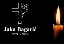 Posljednji ispraćaj Jake Bagarić bit će 19. prosinca u Omolju