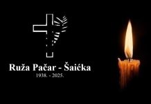 Posljednji ispraćaj Ruže Pačar – Šaićke bit će 10. prosinca u Brišniku