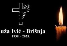 Posljednji ispraćaj Ruže Ivić – Brišnje bit će 23. prosinca u Kongori