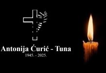 Posljednji ispraćaj Antonije Ćurić – Tune bit će 28. prosinca u Koritima