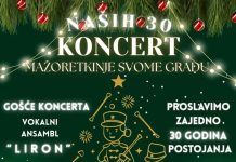 Božićni koncert Tomislavgradskih mažoretkinja – proslava tri desetljeća rada i uspjeha