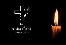 Posljednji ispraćaj Anke Ćalić bit će 22. siječnja u Vinici