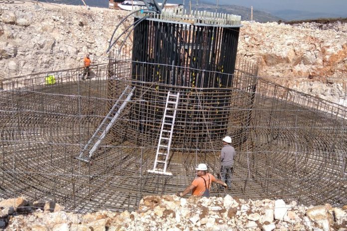 Priprema temelja za VE Ivovik1