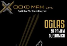 Zapošljavanje u Tomislavgradu: Ćićko Max d.o.o. prima djelatnike