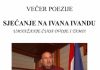 Večeras u Zadru – Večer sjećanja na Ivana Ivandu