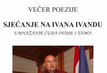 Večeras u Zadru – Večer sjećanja na Ivana Ivandu