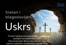 Uskrsna čestitka OO HDZ BiH Tomislavgrad