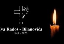 Posljednji ispraćaj Ive Radoš bit će 7. travnja na groblju Radoševina