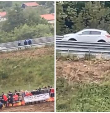 Samo u BiH: Zaustavio automobil na autocesti kako bi gledao koridu