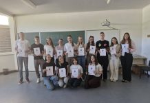 Gimnazija Marka Marulića Tomislavgrad: svečana dodjela svjedodžbi učenicima oslobođenim polaganje mature