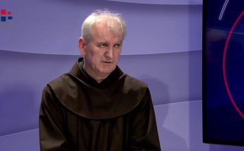 Dirljiv oproštaj fra Joze Grbeša od Julienne Bušić: U zatvoru zbog Hrvatske!