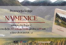 Najava promocije knjige “Najmenice” autorice Ive Bagarić u tomislavgradskom KIC-u