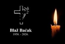 Posljednji ispraćaj Blaža Baćka bit će 23. svibnja u Letki