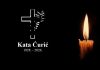 Posljednji ispraćaj Kate Ćurić bit će 3. svibnja u Koritima