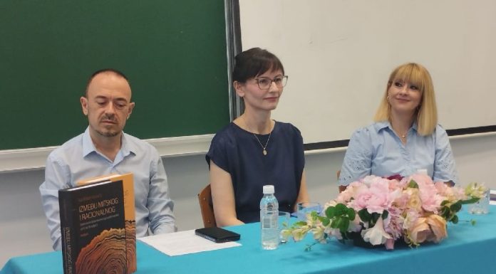 Na Filozofskom fakultetu SUM-a predstavljena monografija autorice Ive Beljan Kovačić o svjetonazorima bosanskohercegovačkih katolika