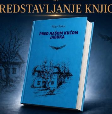 Najava: Predstavljanje knjige “Pred našom kućom jabuka” autora Mije Tokića u Tomislavgradu