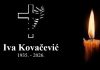 Posljednji ispraćaj Ive Kovačević bit će 26. lipnja u Srđanima