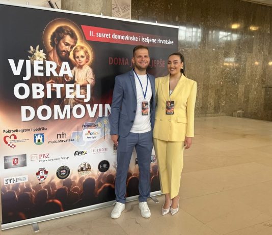 Josip Ivanković i Ana Maria Ćavarušić u Lisinskom predstavljali BiH na spektaklu „Doma je najljepše“