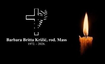 Posljednji ispraćaj Barbare Brite Križić bit će 15. lipnja u Roškom Polju