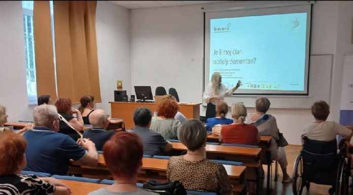 Predavanje o životu s demencijom za djelatnike Staračkog doma Tomislavgrad