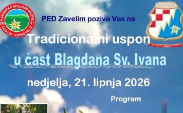 U susret blagdanu sv. Ivana – tradicionalni planinarski uspon