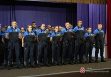 Svečanom prisegom 62 nova policijska službenika započela službu u MUP-u HBŽ