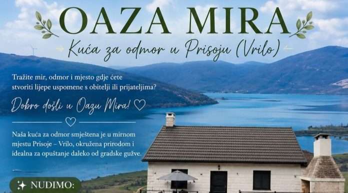 Oaza mira u Prisoju – mjesto gdje odmor postaje uspomena