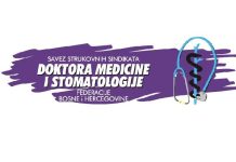 Savez strukovnih sindikata doktora medicine i stomatologije FBiH pozvao ministra Rimca da ponudi kolektivni ugovor s ujednačenim koeficijentima