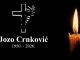 Posljednji ispraćaj Joze Crnkovića bit će 14. kolovoza u Grabovici