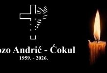 Posljednji ispraćaj Joze Andrića – Ćokula bit će 21. kolovoza u Mrkodolu