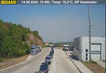 BIHAMK: Gužve na cestama i graničnim prijelazima